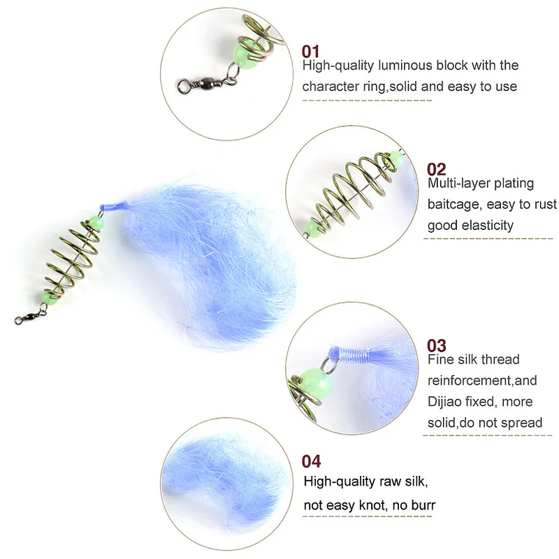 Медная пружина внешний подшипник твердый кольцевой рыболовный соединитель