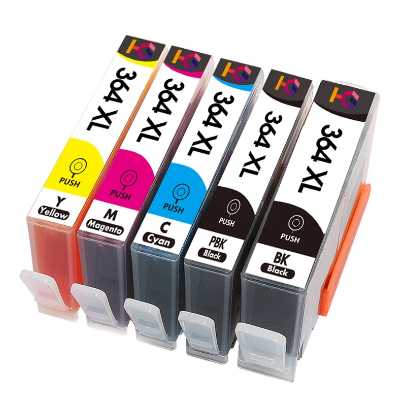 2 set Compatible ink cartridge for HP364 364 XL for hp 3070A 3520 3522 4620 4622 5511 5512 5514 5515 5520 5522 5524 6515 Printer