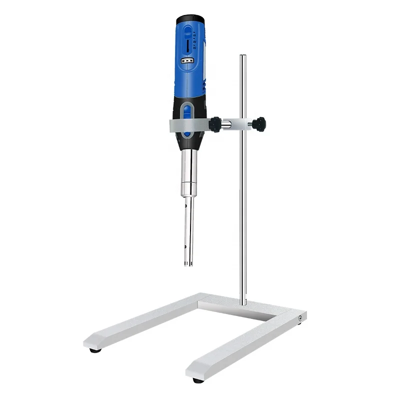 

HR-10B Cosmetic Battery Operation Portable Homogenizer Mixing Machine Using Outside