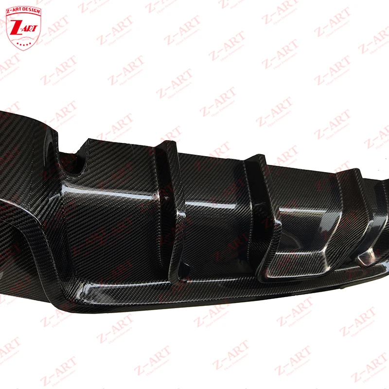 Задний диффузор из углеродного волокна Z-ART 2014-2017 Panamera для 970.2 задних губ Porsche