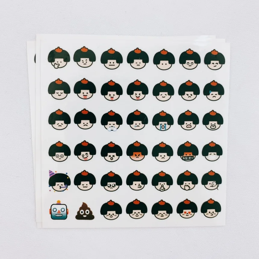 Корейские милые наклейки в стиле Ins кунг фу для девушек с героями мультфильмов