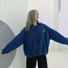 Женские толстовки ZITY с капюшоном, простые универсальные мягкие Пуловеры с принтом в Корейском стиле для отдыха, женские высококачественные повседневные толстовки BF