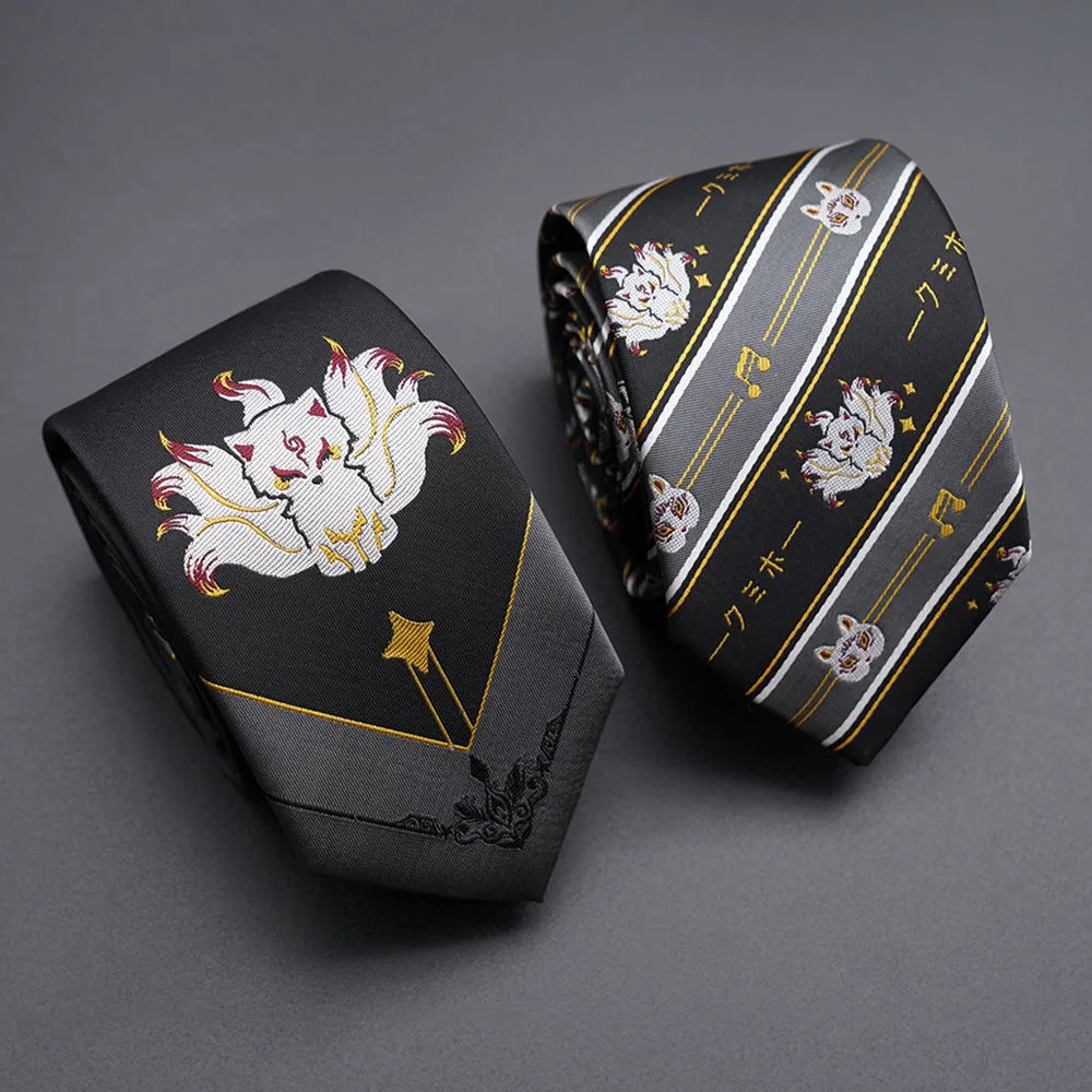 

Japanese Lolita Anime JK Uniform Ties Cosplay Harajuku Men Women Bow Tie Neck Cosplay JK Clothing Accessories Props