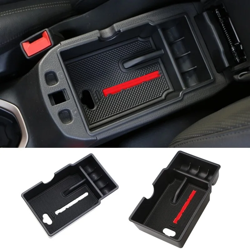 

Stowing Tidying For Jeep Renegade 2014-2021 ABS Car Center Armrest Storage Box Container Stowing Glove Box