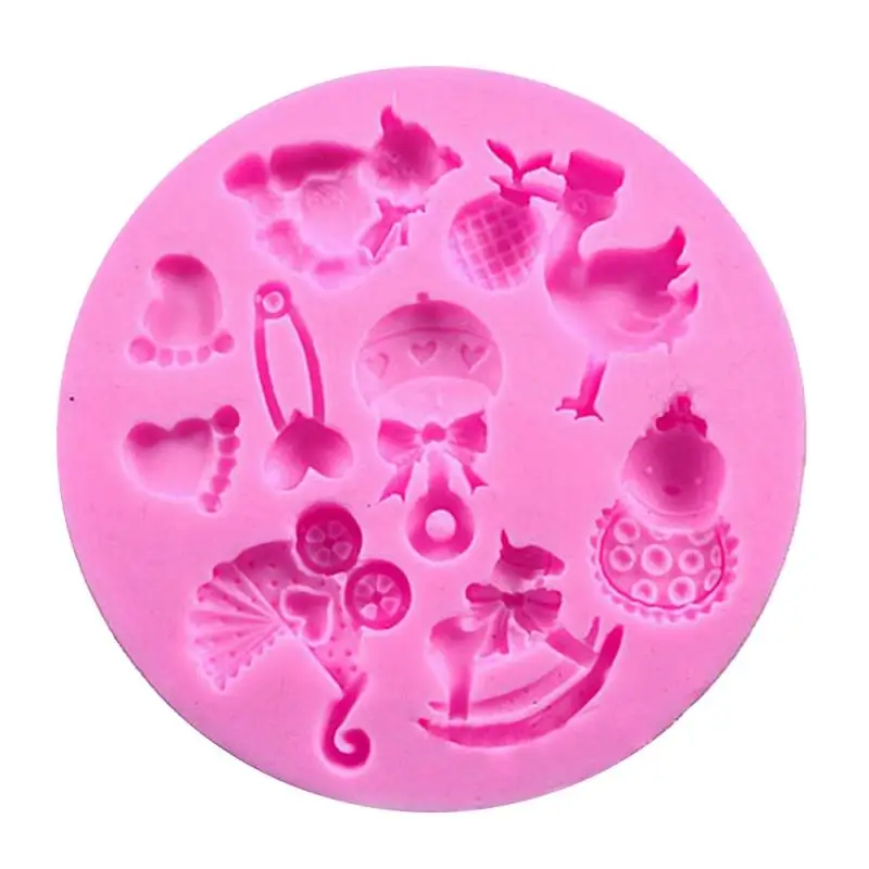 Силиконовые 3D формы для украшения торта шоколада выпечки кондитерских изделий |