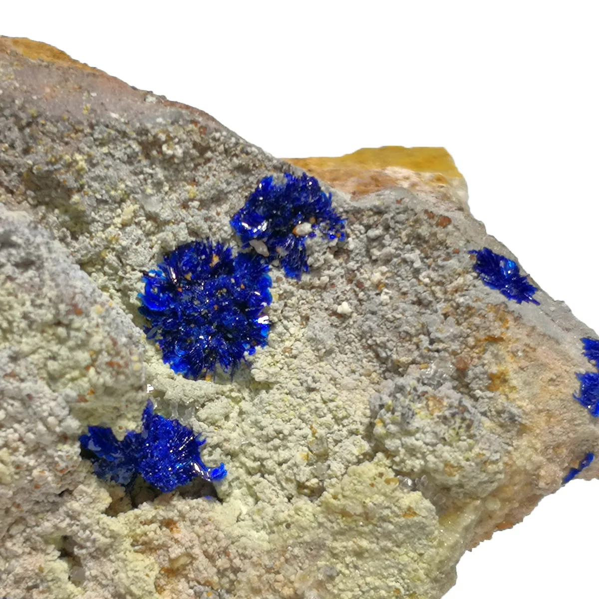 

90g A5-5 Natural Azurite Mineral Crystal Specimen Collectibles Gifts Ornaments From Guizhou Province China