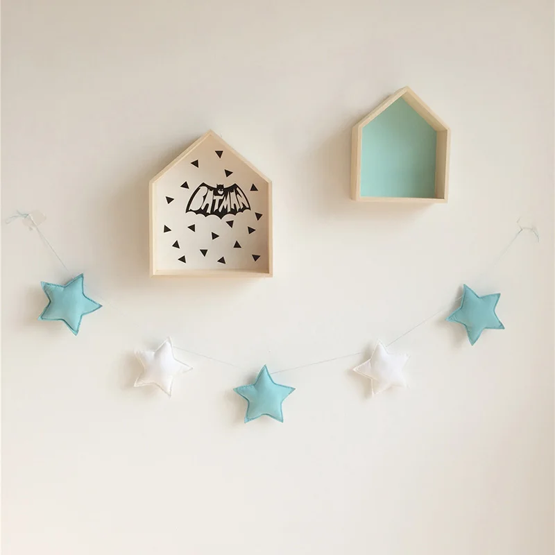 150 см детская комната украшение стены декоративное в форме звезды с серебряным