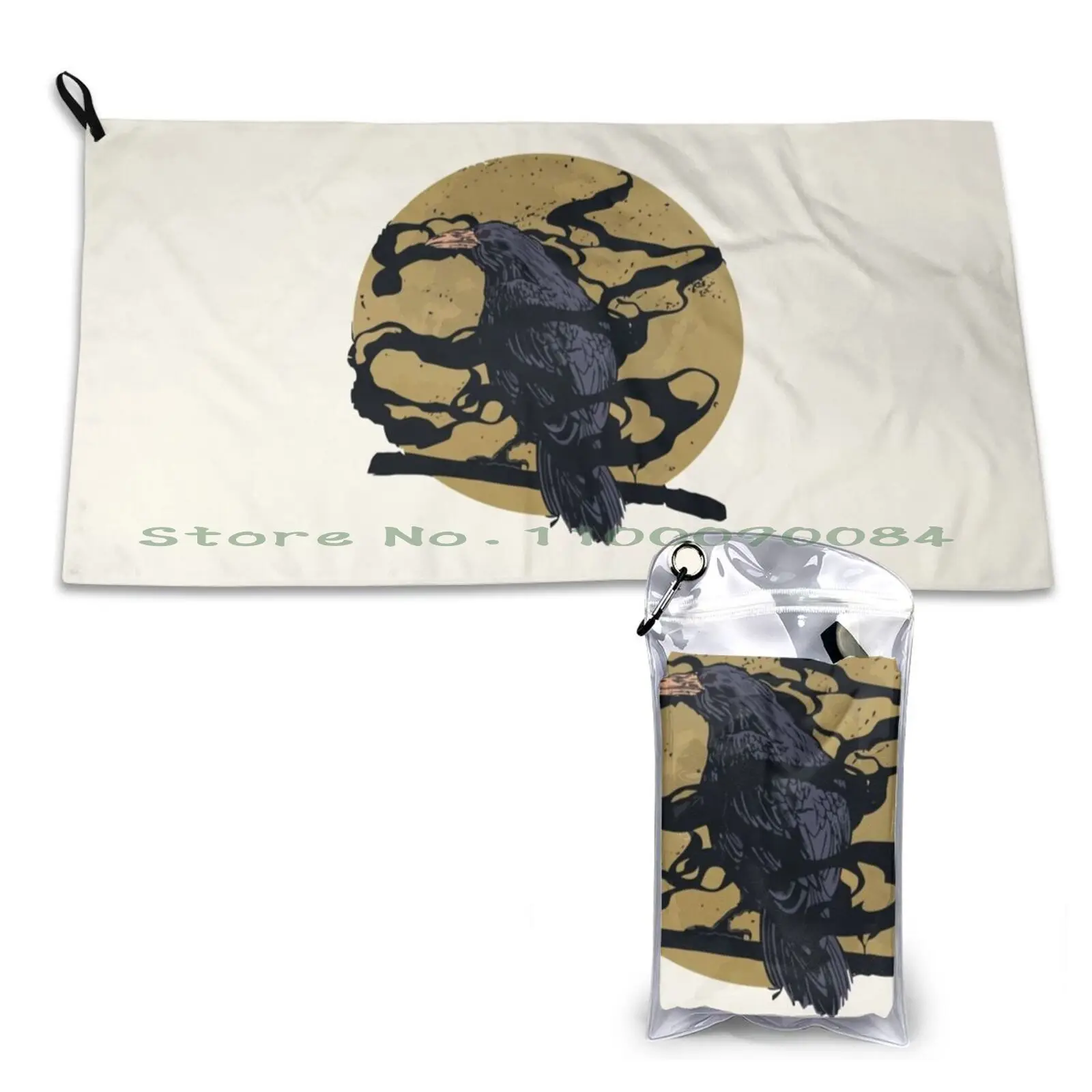 Полотенце Raven быстросохнущее портативное для спортзала ванной Италия 90s футбол