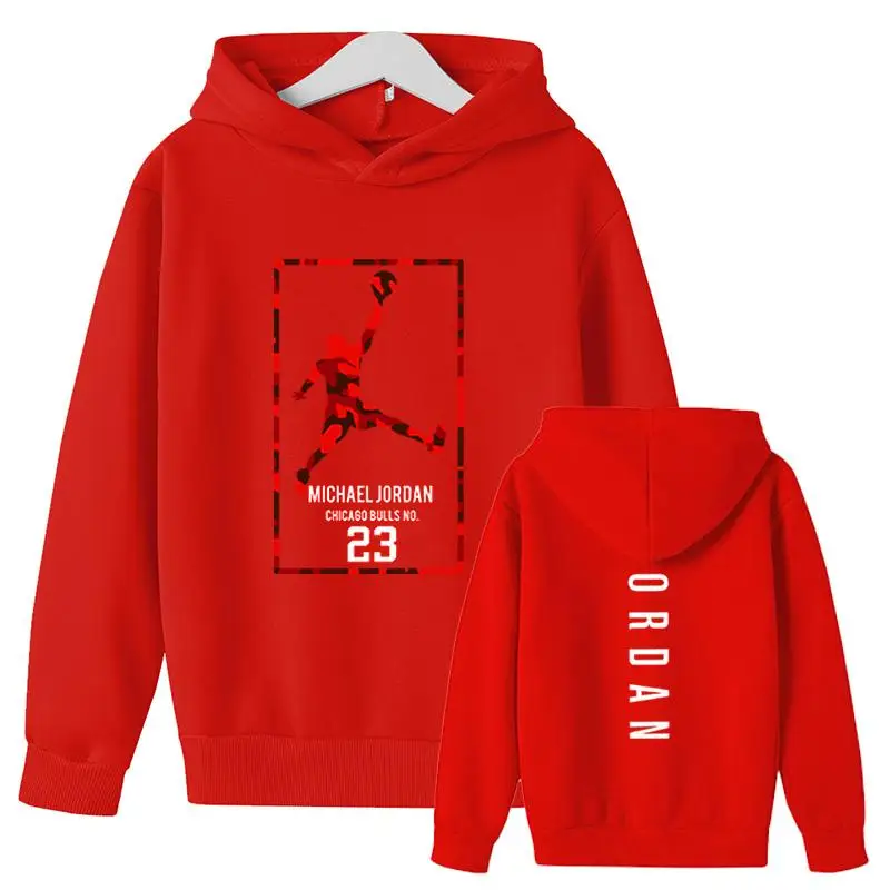 

Winter Children's Hoodie Sportswear Sweat Jacket Casual Sportswear Hoodie 2019 Brand Boy Girl Hip-hop Long Sleeve Jordan 23