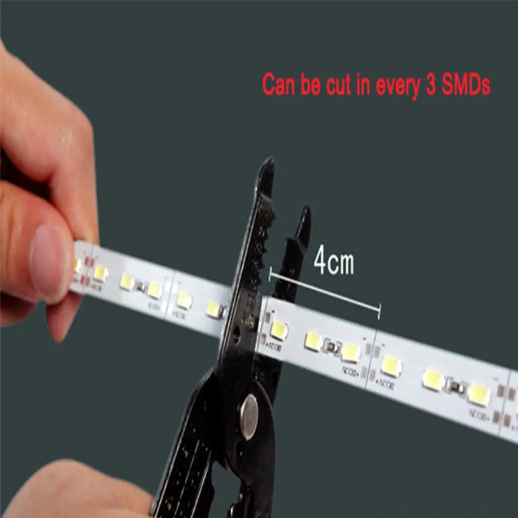 50 см DC 12V 11W 5630 SMD 36 светодиодный светильник с жесткой прокладкой крышкой и