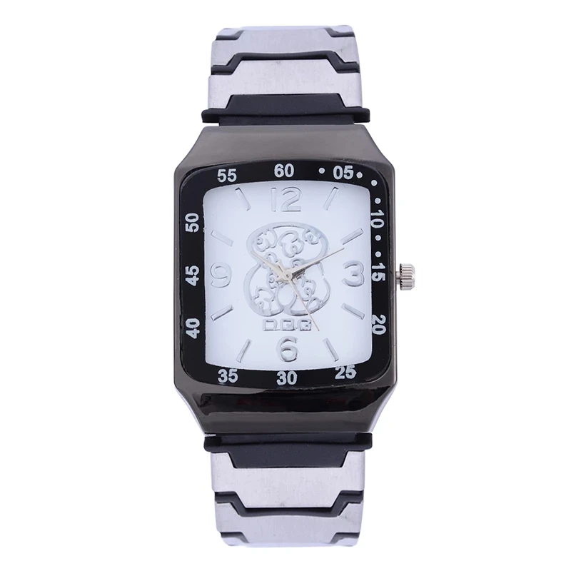 

New Fashion Design Rectangular Ladies Watch Top Luxury Brand Quartz Watch Ladies Casual Silicone Dress Hand Watch Reloj Mujer