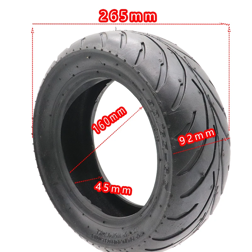 

Slick Tyre 90/65-6.5 Front 110/50-6.5 Rear Tubeless Vacuum Tire for 47cc 49cc Mini Pocket Bike Motorcycle Accessories