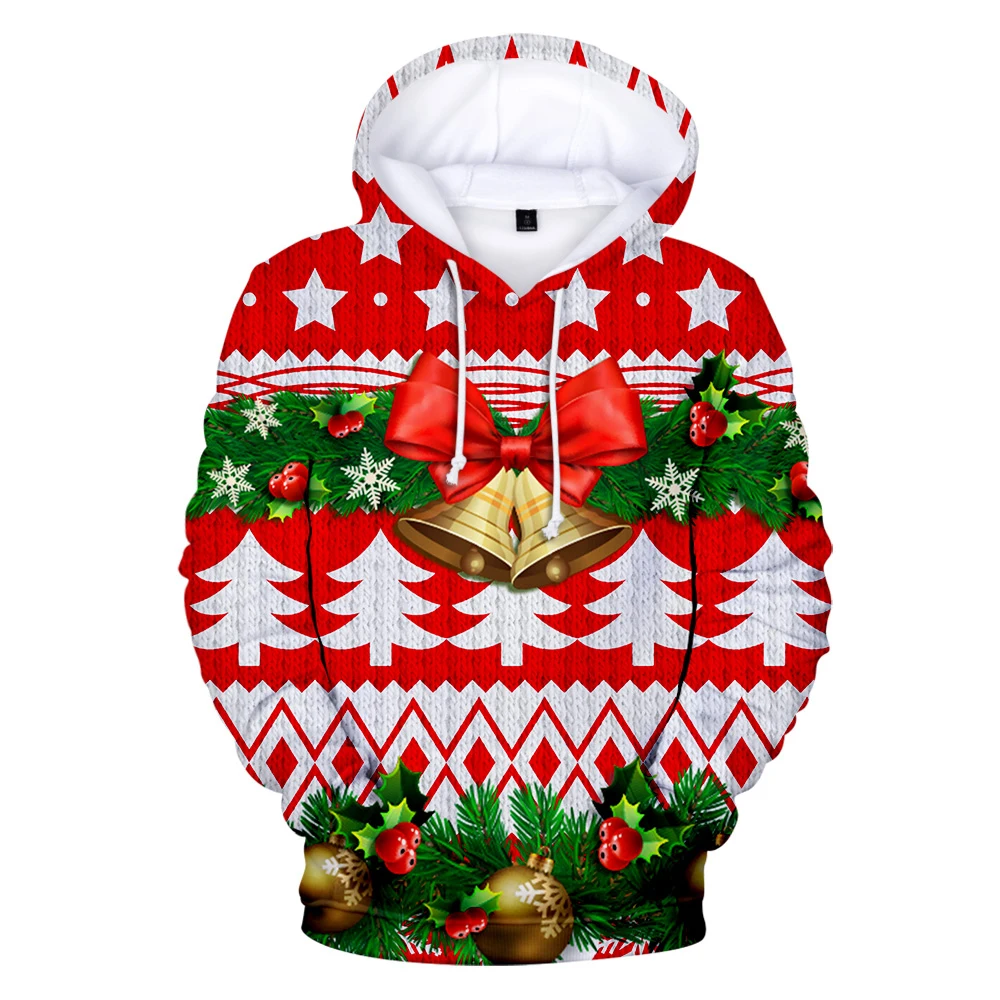 

Gifts for the New Year 3D Men Hoodie Sweatshirt 2019 Christmas Gifts Casual christmas Women Sweatshirt Kids warm Hoodie Hip Hop