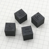 99 9 high purity carbon block carbon metal periodic table cube c cube hobby display collection 101010mm