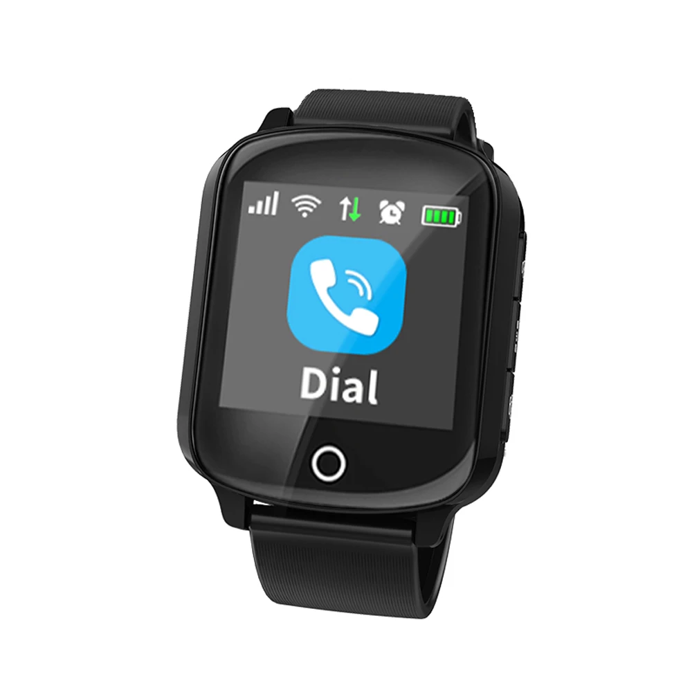 Смарт часы для детей и пожилых людей GPS + LBS WIFI позиционирование защита от потери