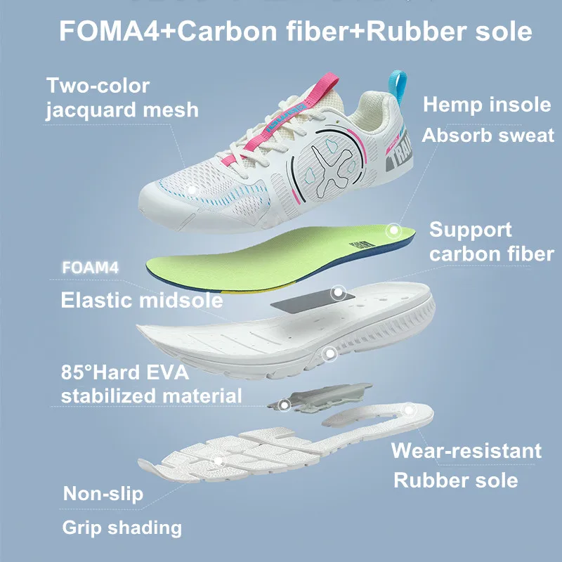 BMAI 42KM Marathon Sneakers for Men Professional Running Shoes Non-slip Outdoor Jogging Male Cushioning Designer Sports Gym Mens