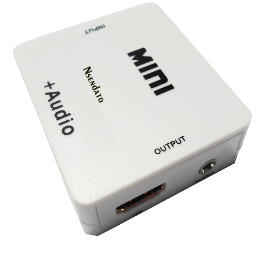 1080P Mini HD2HD с аудио преобразователем HD в экстрактором переходник для ПК ноутбука