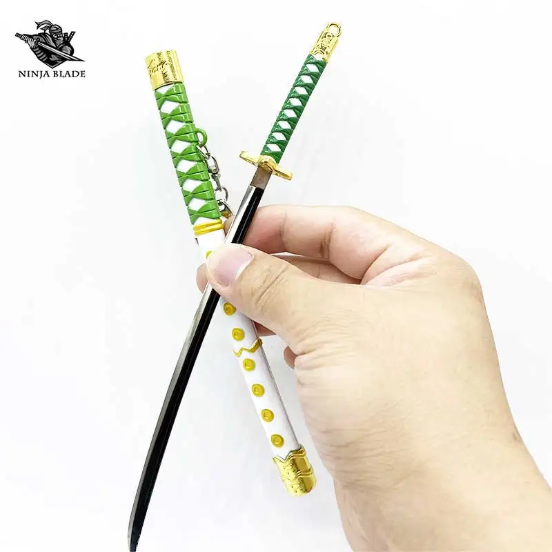 

Pirate King Tashigi Kiri Shigure Autumn Rain Grade Swords Marines Officer Blade Metal Small Model For Anime Lovers