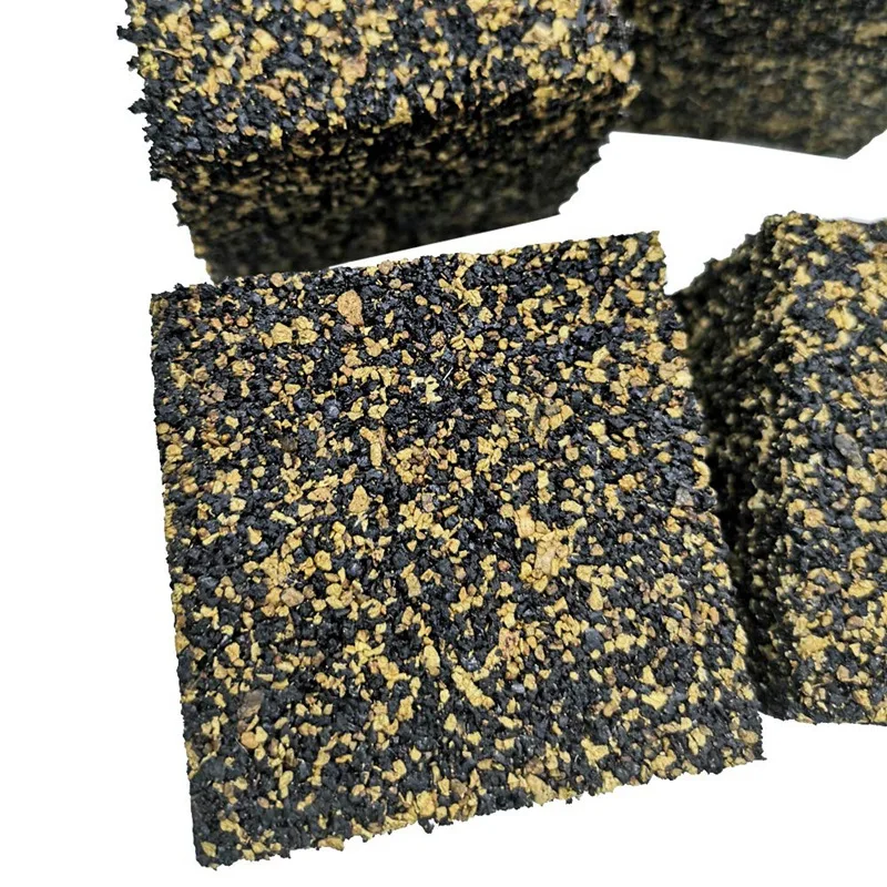 Антивибрационная изоляционная прокладка состоит из резины и пробки толстая