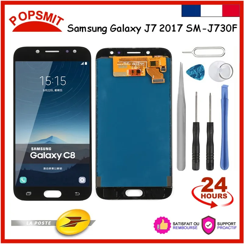 J730 Pro ЖК экран для мобильного телефона замена Регулировка яркости дисплея