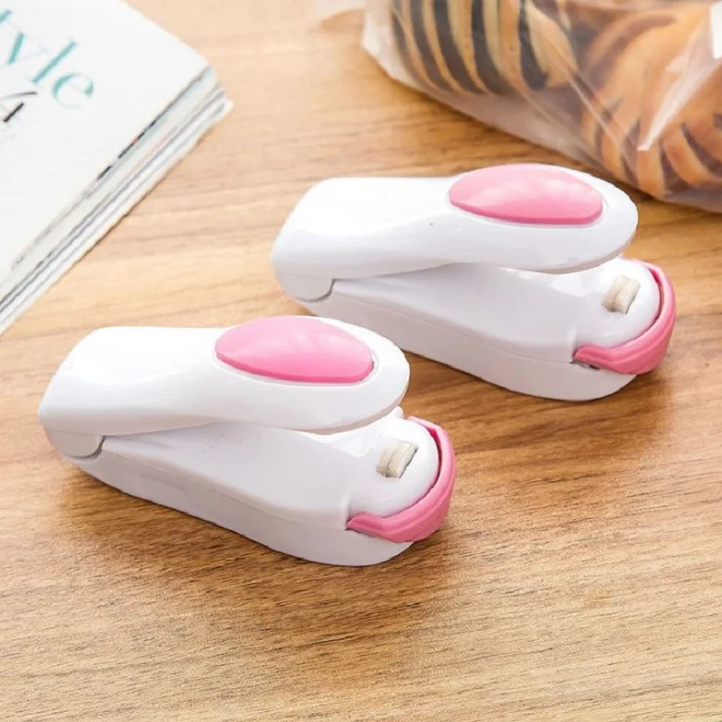 Portable Mini Food Sealing Machine For Bags Handy Heater Packing Package Sealer Clamps Kitchen Drop Ship | Дом и сад
