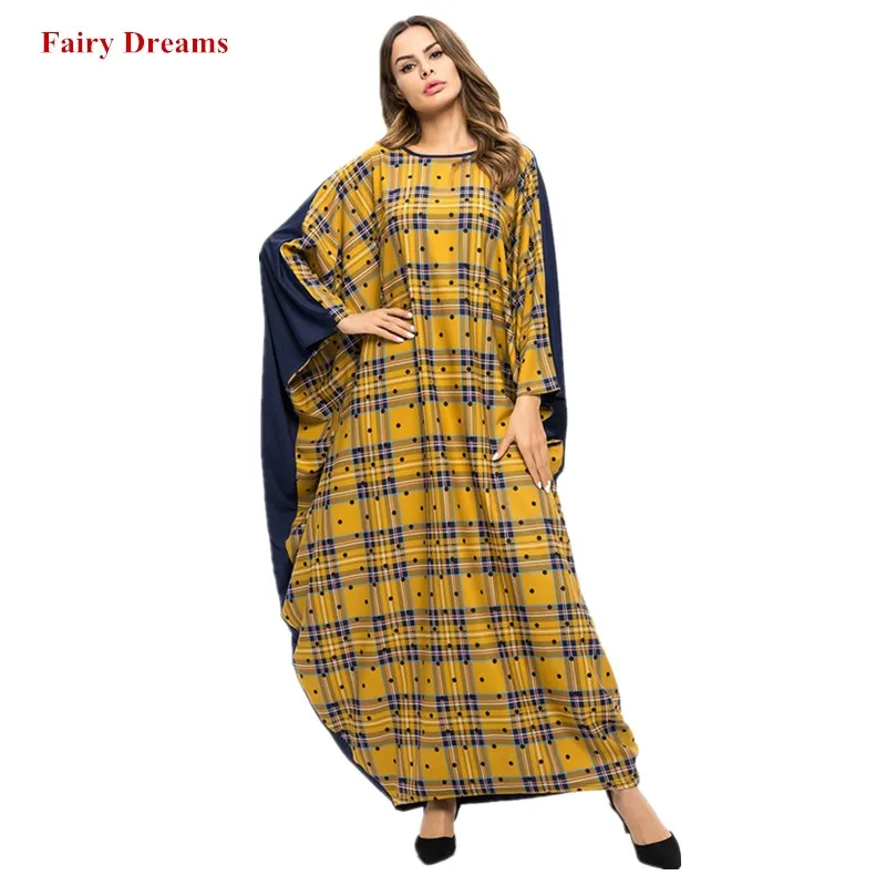 Женская абайя Турция Дубай мусульманское Макси платье кафтан турецкий исламский