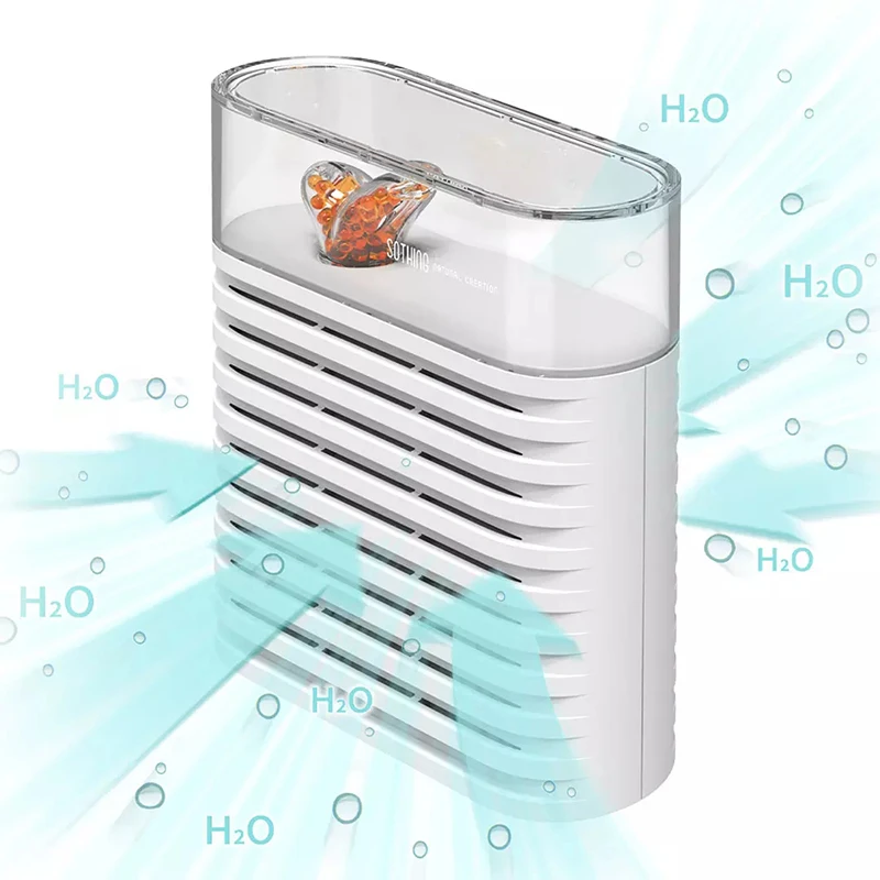 

Xiaomi SOTHING Portable Air Dehumidifier 150ml Rechargeable Reuse Air Dryer Moisture Absorber Bionics Design Small Size