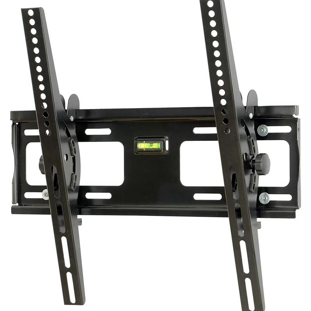 1PC TV Wall Mount Bracket Metal Fixing Frame Fixed Universal Television Stand 15° Tilt Angle |