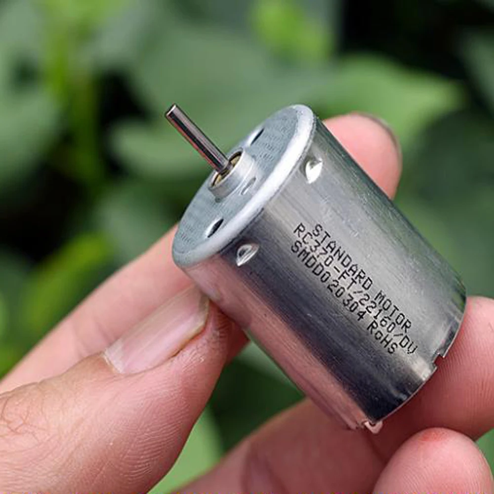 Микро Мини 370 ручной Электрический миксер для теста DC 5V 6V Стандартный RC370-FT/22160/DV 6000 об/мин щетки драгоценного металла бесшумный вал Dia.2mm модели игрушки с дистанционным управлением