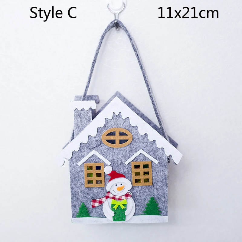 Новогодний подарок Санта Клауса подарочные сумки с рождеством конфетная сумка