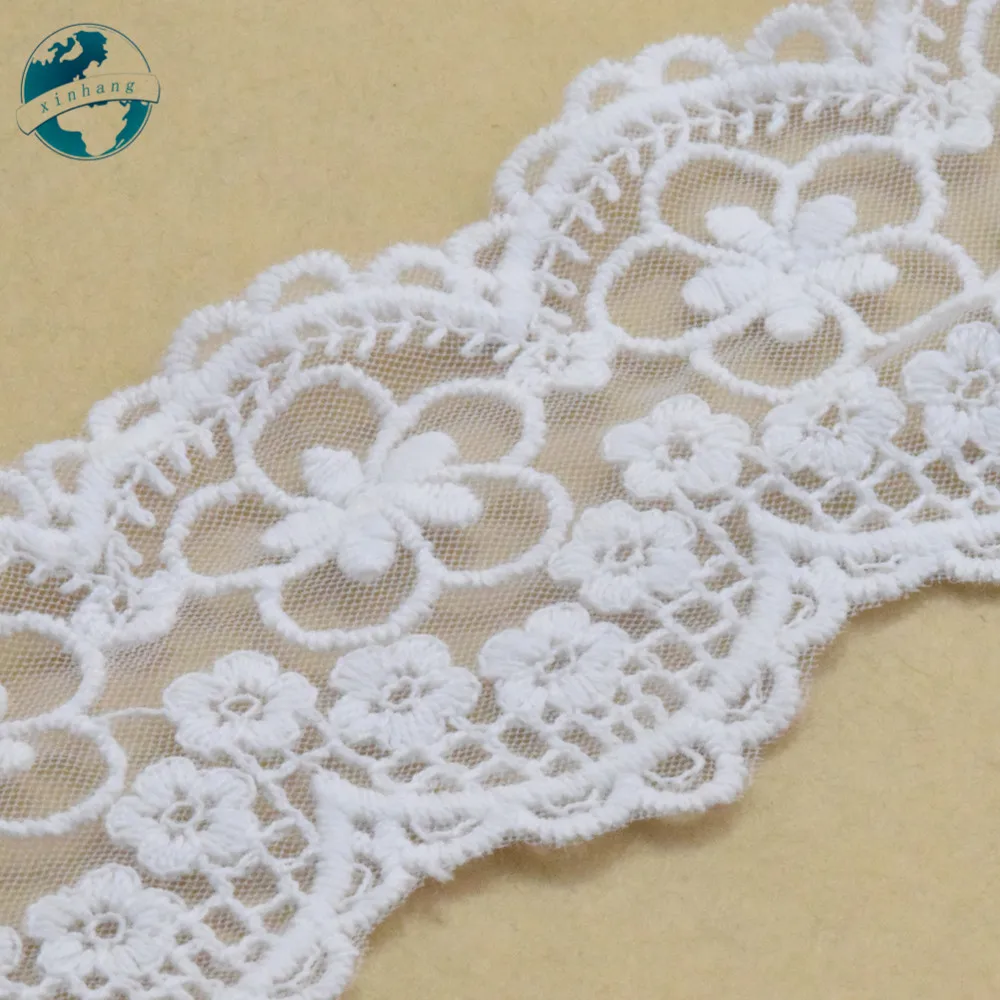 Хлопковая вышивка кружево строчка свадебное украшение сделай сам куклы