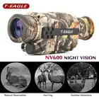 Teagle NV600 Камуфляжный Портативный монокулярный телескоп ночного видения охотничий Монокуляр мощный телескоп для охоты на природе