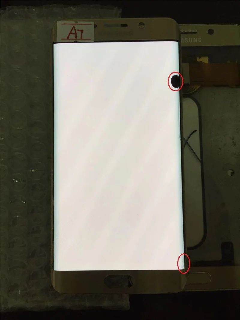 NO.A7 Gold Для samsung Galaxy S6 Edge Plus lcd G928 G928F дисплей сенсорный экран дигитайзер в сборе для samsung S6 Edge PLUS lcd - Цвет: NO.A7 Gold