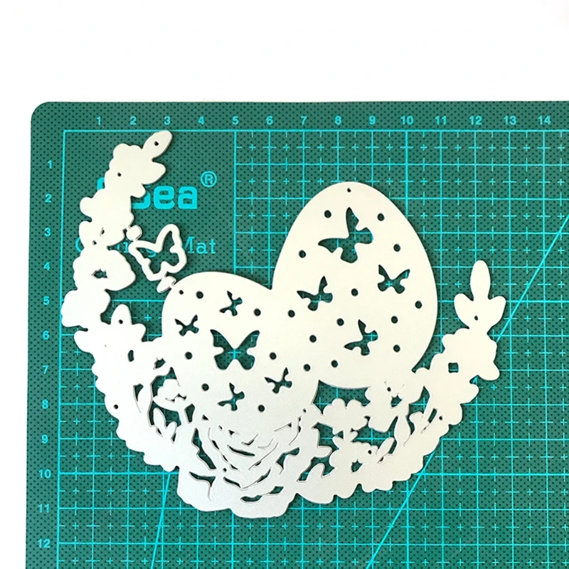 

Easter Butterfly Eggs Metal Cutting Dies Stencil Scrapbooking DIY Album Stamp