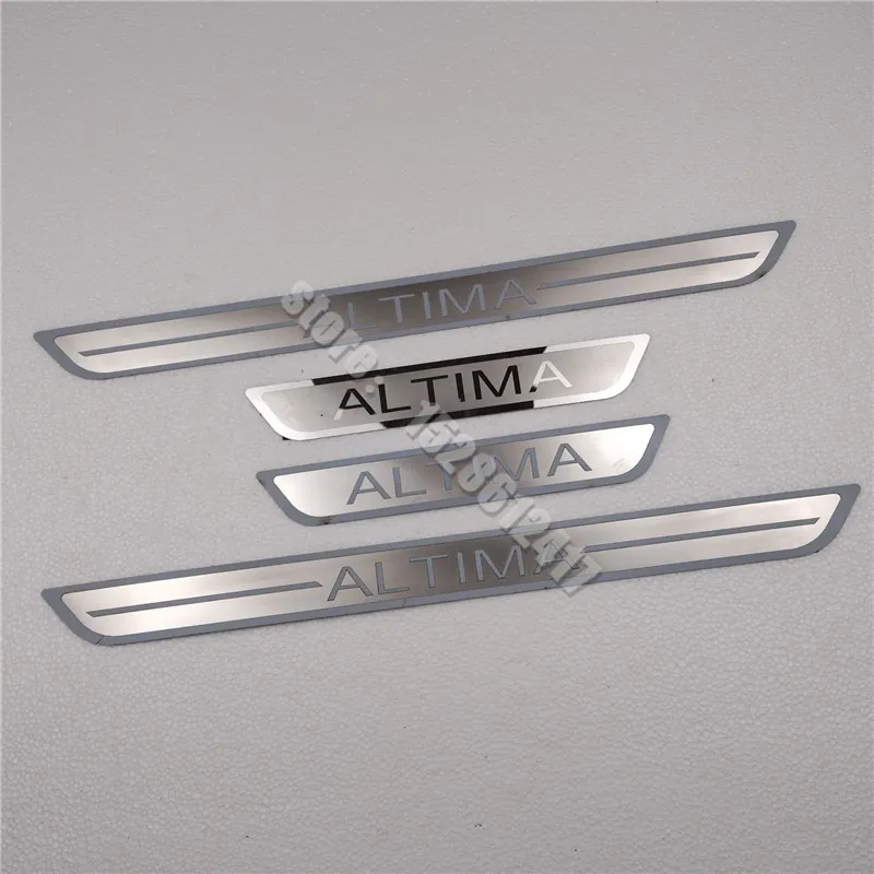 

for Nissan Altima 2011-2019 Door Sill Scuff Plate Kick Guard Pedal Threshold Step Protector Stainless Car-styling