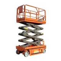 qiyun official hydraulic electric self propelled scissor lift for indoor or outdoor work aerial working platform with iso ce