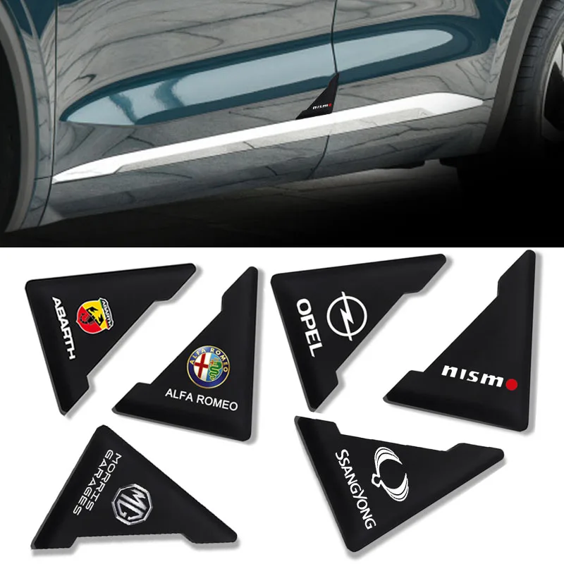 

2pcs Car Door Anti-collision 90 Degree Angle Cover for Mercedes Benzs Amg W124 W211 W212 W210 W203 W204 W126 W168 W169 W176 W177