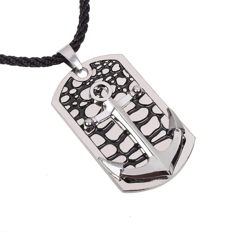 

Caribbean Anchor Tag Pendant New Anchor Necklace Tag Necklace pendant necklace