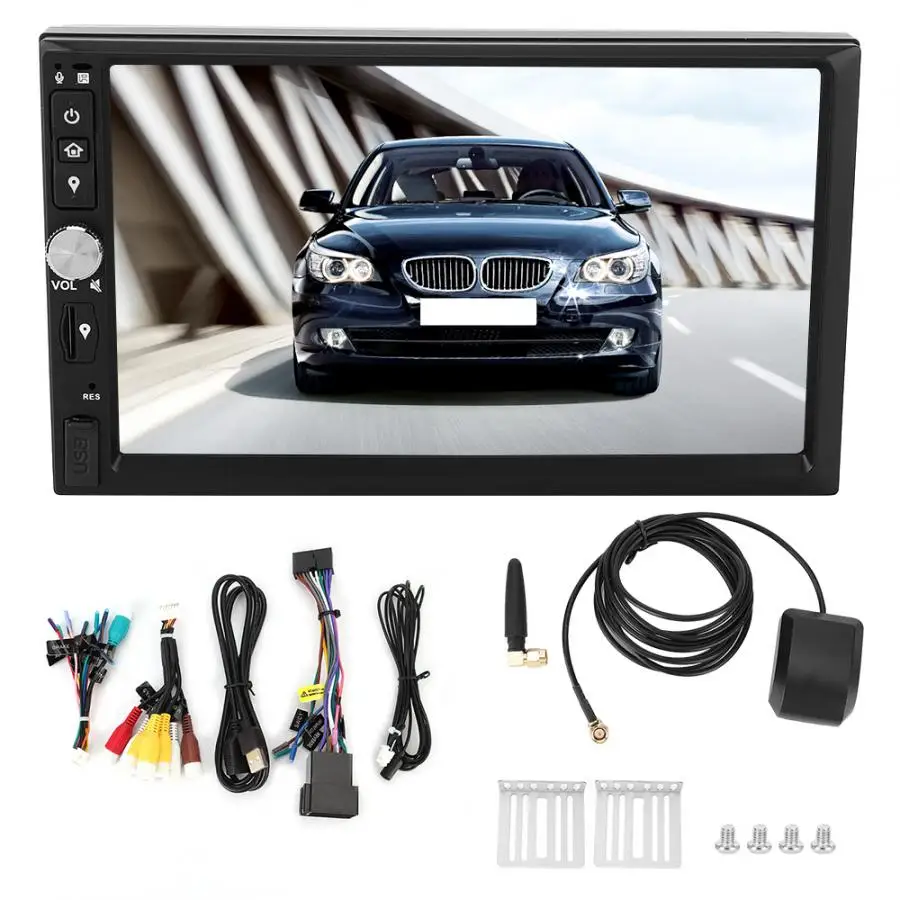 7 дюймов PX5 для Android 9 0 4 Гб + 64 ГБ Автомобильный DVD GPS Wifi Радио стерео навигационная