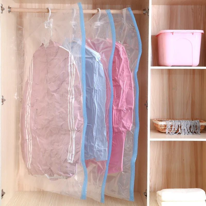 Clothes Vacuum Storage Bag Seal Compression Jacket Quilt High Capacity Saving Space Package Convenient Dustproof Bags | Дом и сад