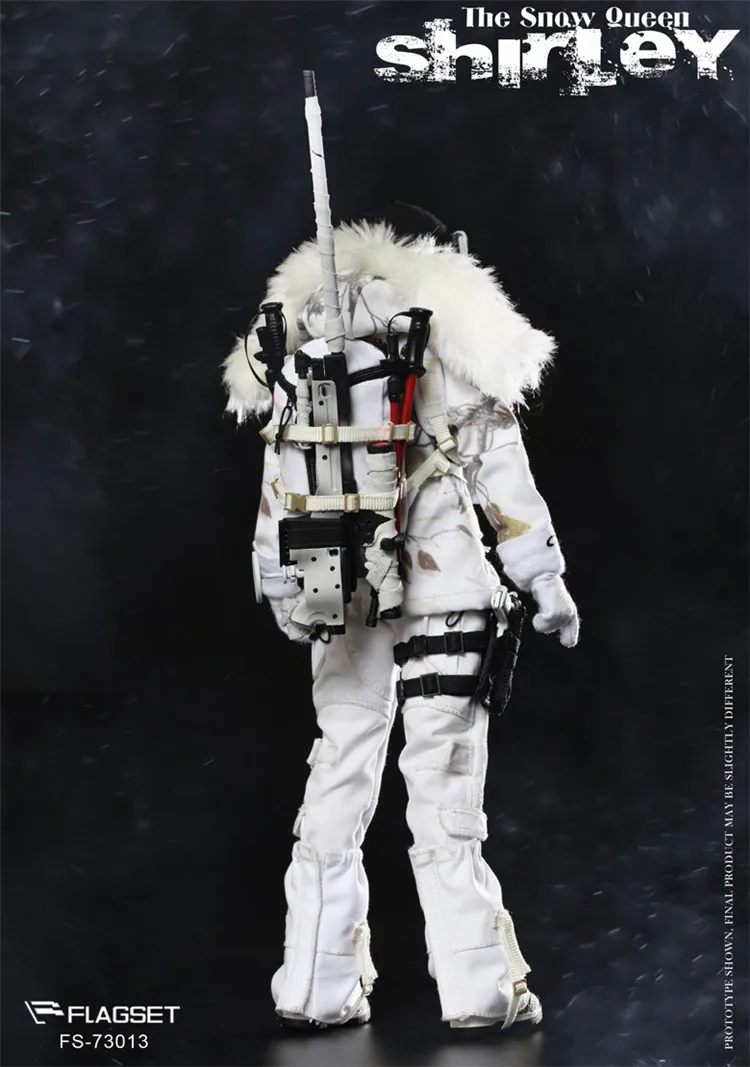 Флагсет, FS-73013, 1/6, Снежная королева, Ширли, Женская снайперская фигурка, Женский солдат, военная фигурка, модель, коллекция кукол