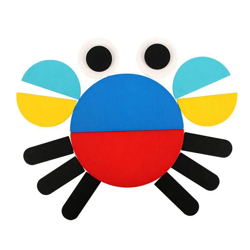 Детская деревянная головоломка Монтессори обучающая игрушка классификация и