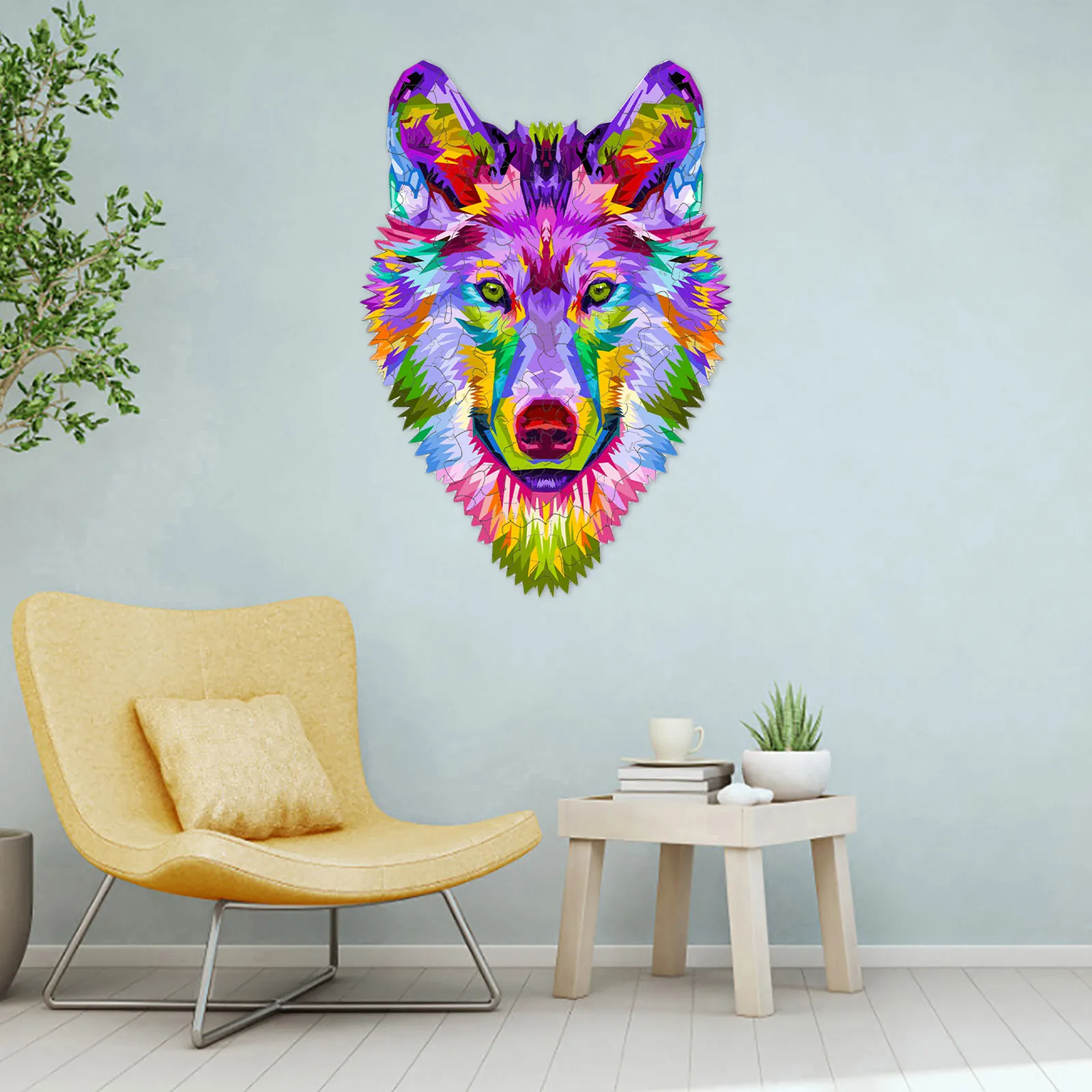 

Woody jigsaw puzzle unique shape blocks 3D animal jigsaw puzzle gift for adults and children the best Christmas jigsaw puzzle L4