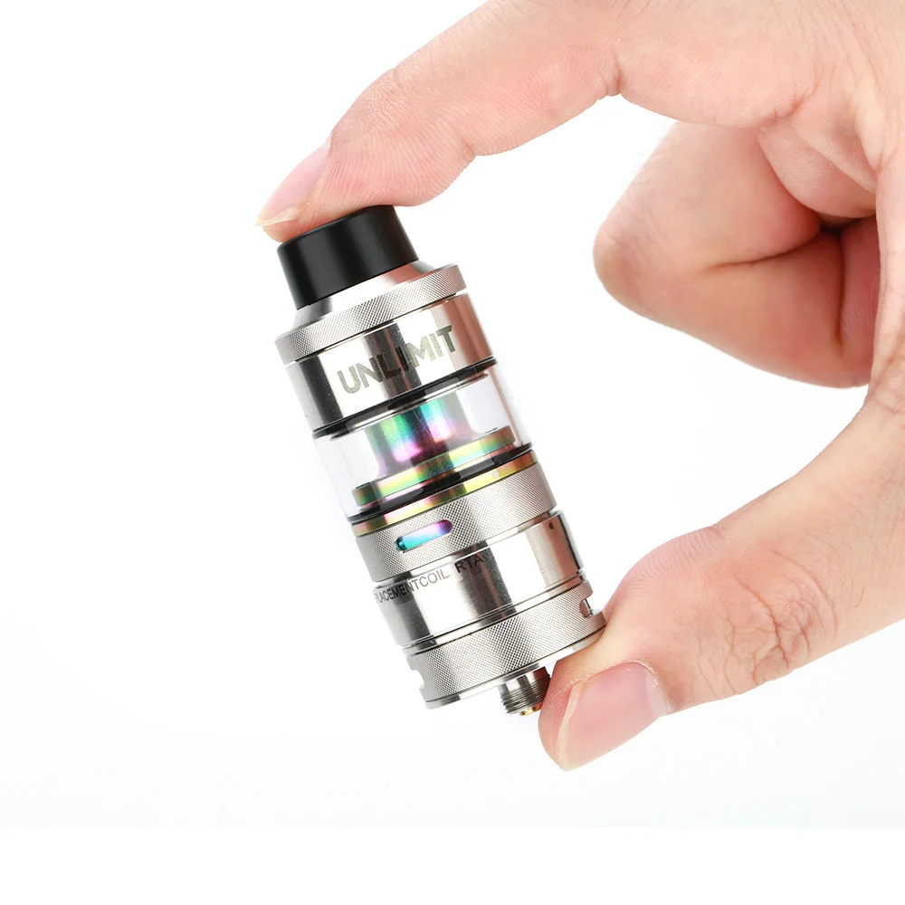 Оригинальный атомайзер KIZOKU unlimum DL RTA 3 5 мл и двухкатушечная колода готовые