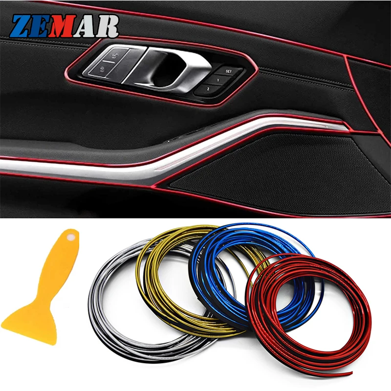 

Универсальные гибкие ленты для украшения приборной панели, 5 м