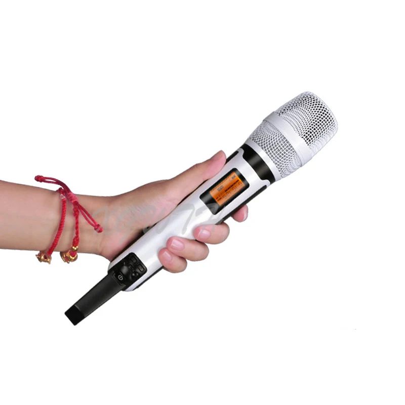 구매 노래방 무선 마이크, 4 개의 결혼식 무대 전문 안티 하울링 마이크