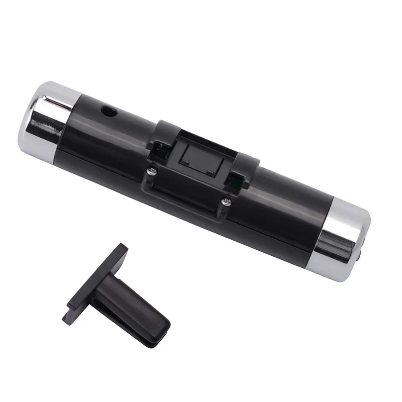 Портативные цифровые часы 2 в 1 для автомобиля автомобильные с температурой синий