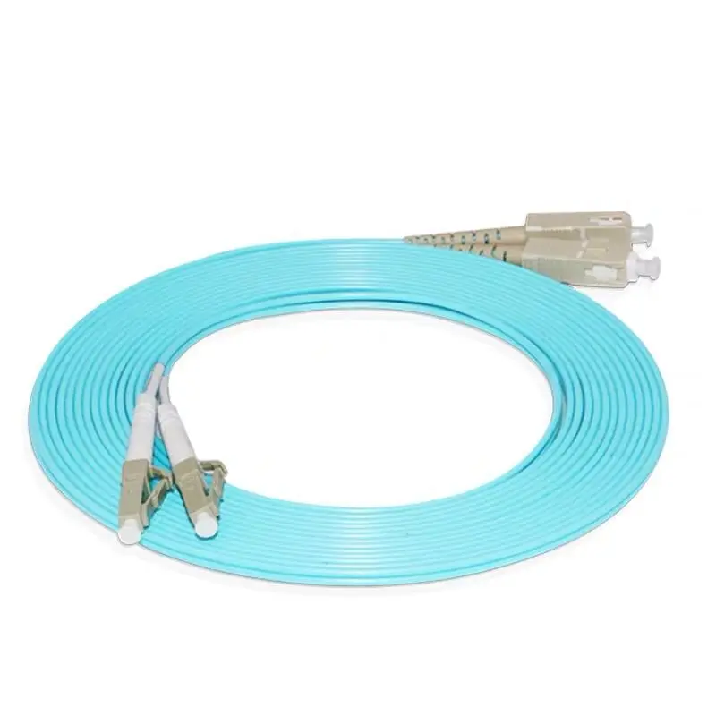 5PCS/lot SC/UPC-LC/UPC Fiber Optic Patch Cord MultiMode OM3 Optical Cable MM Multimode Duplex Jumper FTTH | Мобильные телефоны и