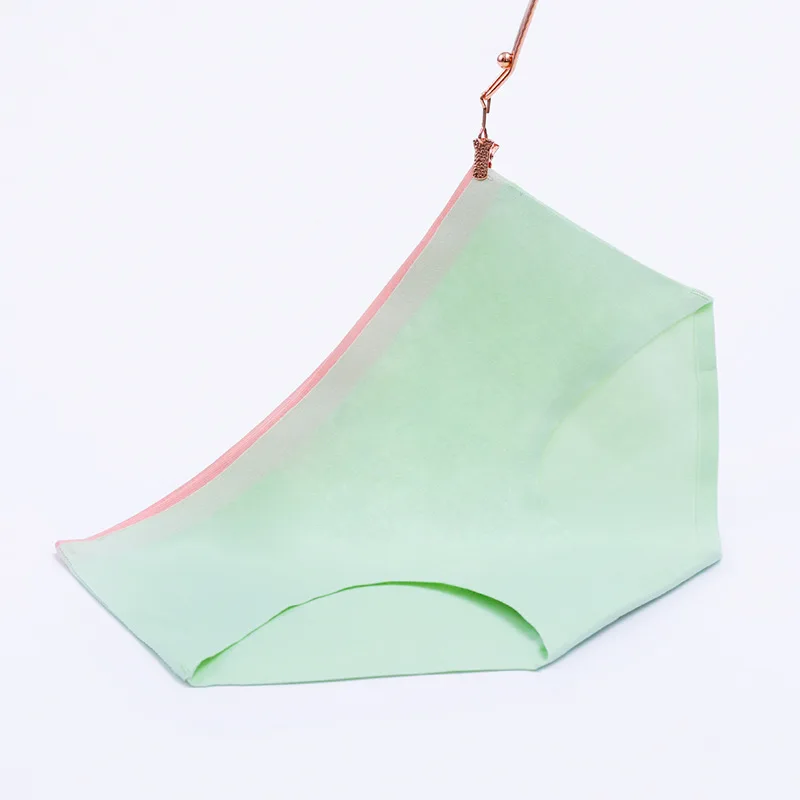 

Women's panties pure color cotton comfort level sexy mid-waist briefs seamless breathable abdomen butt lift Women's underwear