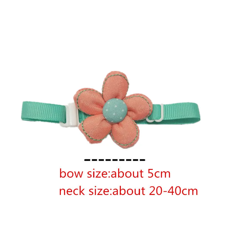 1 шт. милый красочный цветок для собак галстук-бабочка домашних питомцев